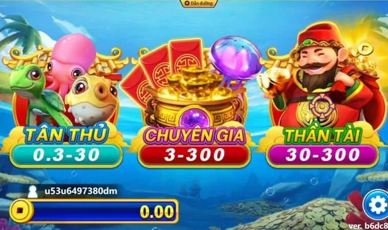 Bắn Cá Thần Tài MMLive Bí Quyết Săn Jackpot Khủng Từ Cao Thủ 2 Các phòng chơi trong Bắn Cá Thần Tài MMLive
