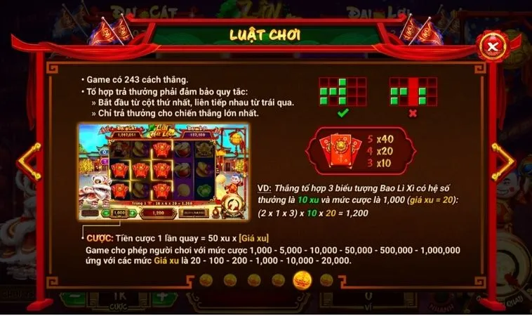 Quay Nổ Hũ Lân Hái Lộc MMLive Bí Quyết Săn Jackpot Cực Dễ 2 Luật chơi Nổ Hũ Lân Hái Lộc MMLive