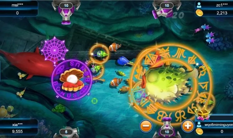 Chinh Phục Đại Dương Và Trở Thành Thợ Săn Cá MMLive Chuyên Nghiệp 2 Đồ họa game Thợ Săn Cá MMLive thiết kế sống động